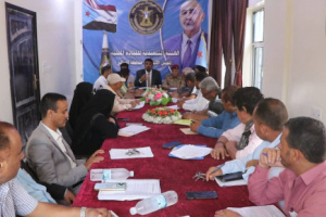 تنفيذية إنتقالي الضالع تعقد اجتماعها الدوري بحضور فريق الرقابة والتوجيه الرئاسي