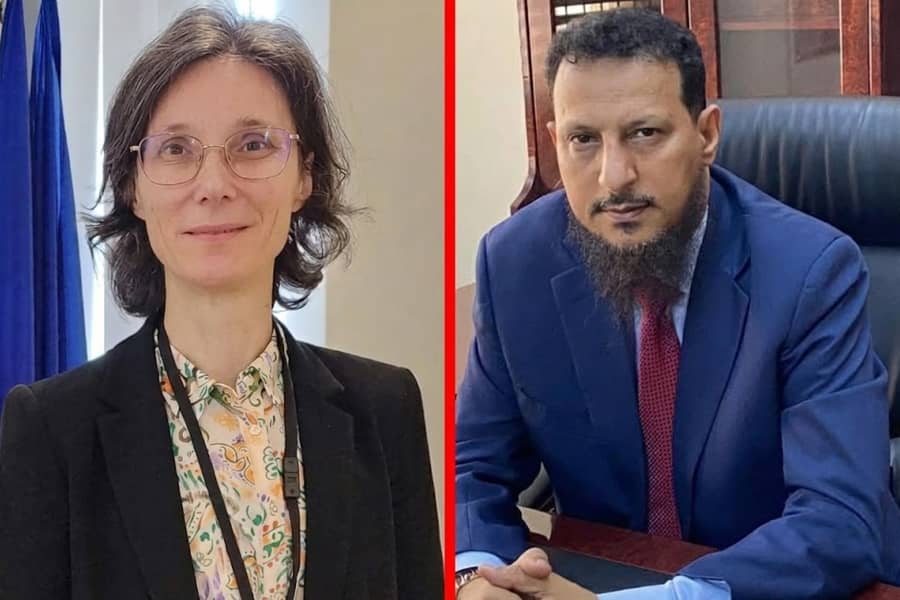 محافظ العاصمة عدن يبحث مع سفيرة فرنسا سبل تعزيز التعاون المشترك 