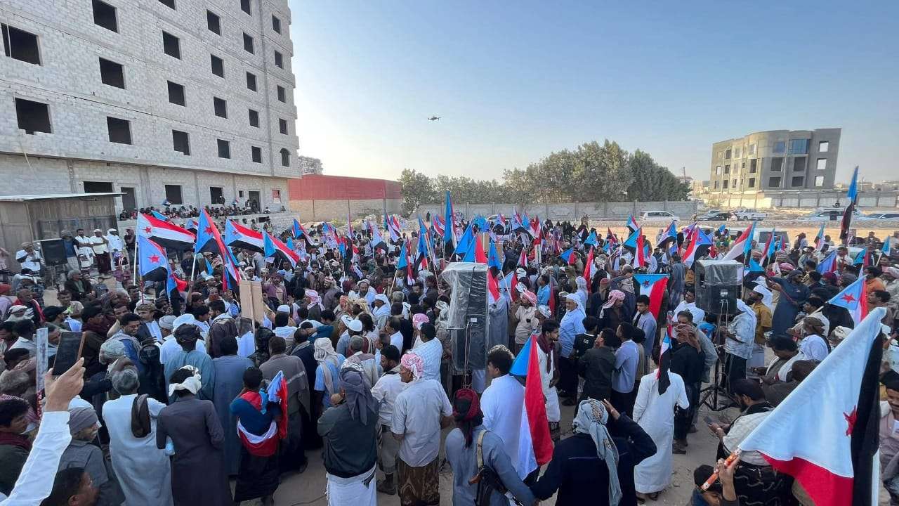 أبناء المهرة يحتشدون في فعالية "الثبات والتصعيد الشعبي" (بيان)