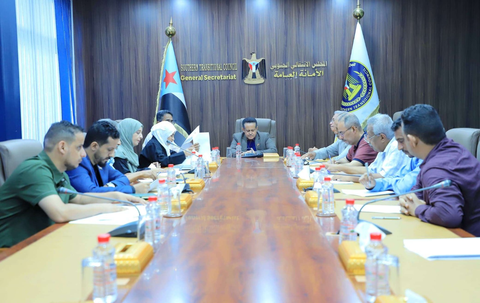 الأمانة العامة تقف أمام التصعيد الحوثي والإخواني وتشيد بالنجاح الجماهيري لمليونية رفض الوصاية السعودية