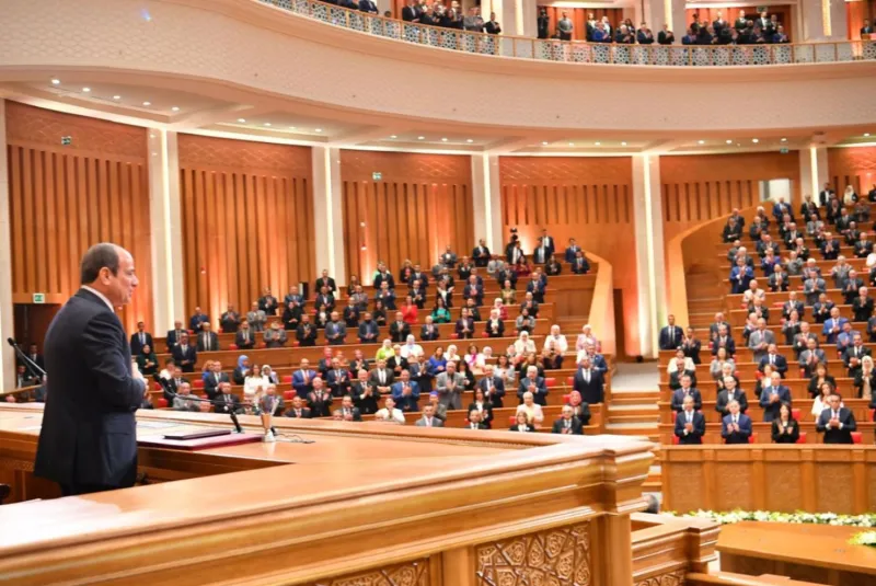 الرئيس السيسي يؤدي اليمين الدستورية رئيساً لمصر لفترة ثالثة