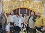 تهنئة الولد الشاب الخلوق نقيب عبادل بمناسبة الزفاف.     