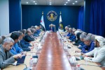 الرئيس الزُبيدي يترأس اجتماعاً موسعاً لهيئة رئاسة المجلس الانتقالي والأمانة العامة 